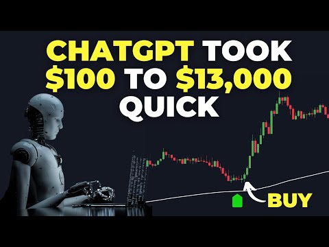 ChatGPT Trading Strategy Turns $100 Into $13000 ( FULL STRATEGY )