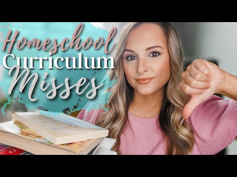 HOMESCHOOL CURRICULUM MISSES // Curriculum We Didn't Use + Read Aloud Hits & Misses! // 2021-2022