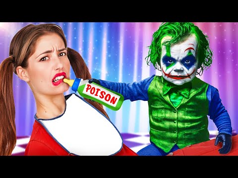 Baby Joker Controls My Life 😨 Spending 24 HOURS with Baby Joker Challenge 😱