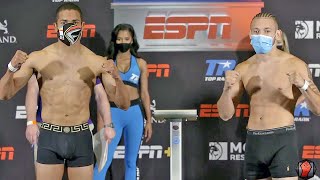 FELIX VERDEJO VS. WILL MADERA - FULL WEIGH IN AND FACE OFF VIDEO