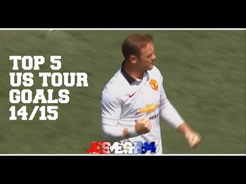 Manchester United Top 5 Tour Goals 14/15 (HD)