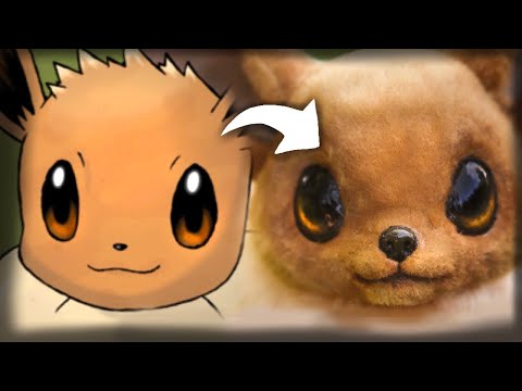 I Made A REALISTIC Life-Size Eevee l Resin Art Doll DIY