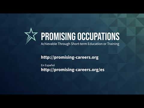 Promising Occupations website tour