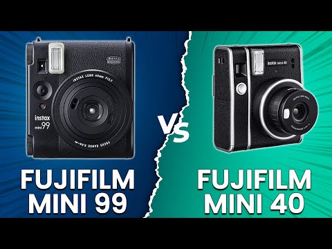 FUJIFILM Mini 99 vs FUJIFILM Mini 40 - Which Camera Has Better Quality? (Side-By-Side Comparison!)