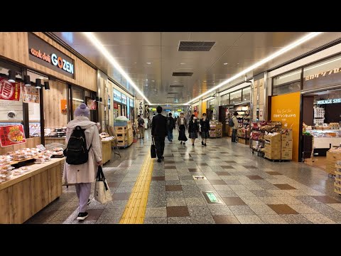 JR神戸駅からメトロこうべを通って新開地駅まで歩き撮り(2023年11月)