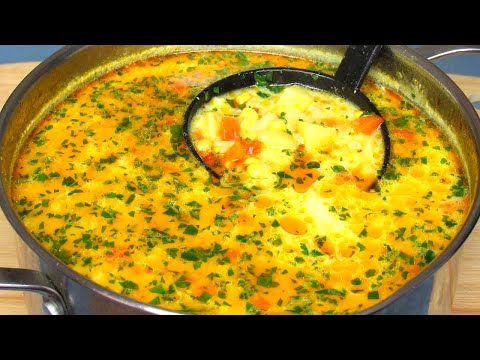 I take a JAR OF CORN and cook a delicious soup! Delicious easy recipe in 30 minutes!