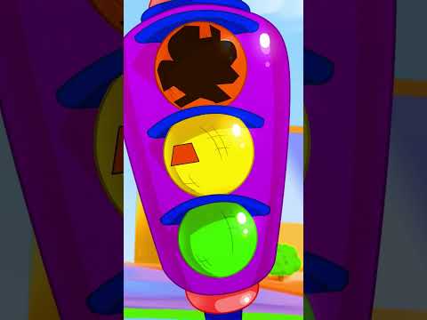 Bus Race Fun for Children - #nurseryrhymes #fingerfamily #kidssongs #shorts