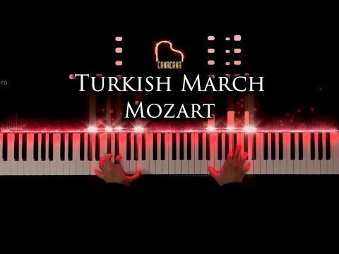 Turkish March - Mozart - piano - CANACANA