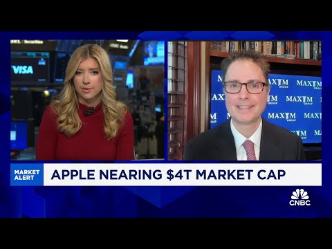 Apple's an expensive stock hence our hold rating, says Maxim Group's Tom Forte