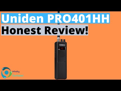 Uniden PRO401HH Honest Review!