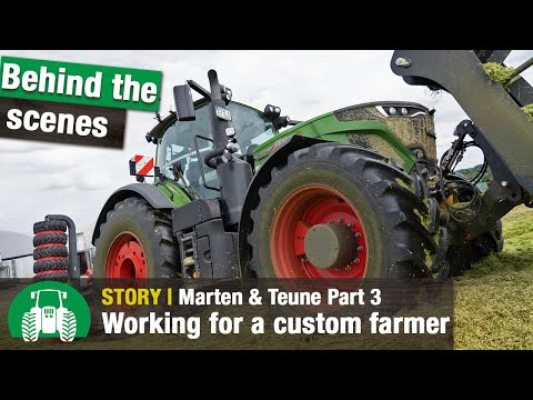 Marten & Teune Agricultural Contractors | WCS Harvest with John Deere Forage Harvesters | Part 3