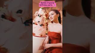 Barbie Imperial grand birthday celebration #barbieimperial #shorts