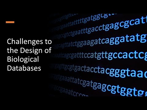 Challenges to the Design of Biological Databases