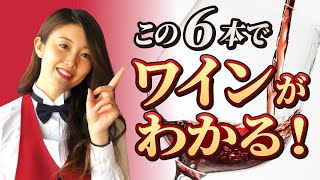 【ワイン1年目必見】飲めばワインが選べるようになる6本のワインをソムリエが伝授します！