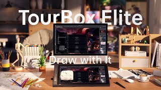 You can draw with fun! TourBox, must-have controller for illustrations, comics, and sketches