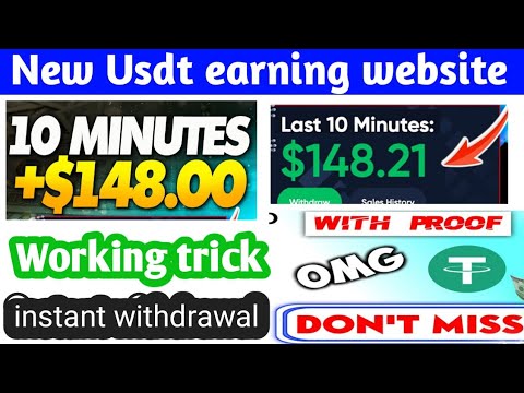 latest USDT investment website | USDT Earning Website | Earn Money Online