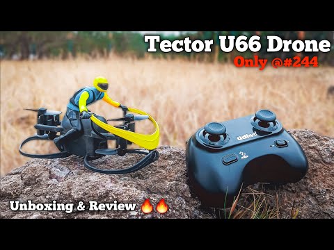 Tector UDI R/C U66  Flying motorcycle Drone | 2.4Ghz RC Drones with Auto Hovering Headless Mode 🔥