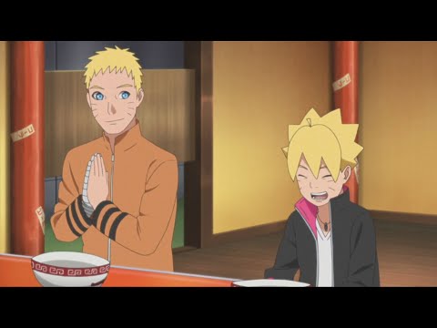 NARUTO AND BORUTO GO OUT TOGETHER AND EAT RAMEN