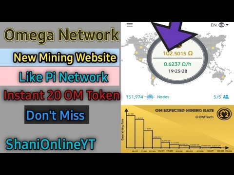 Omega network how to create account new mining App like Pi network OM token real or fake