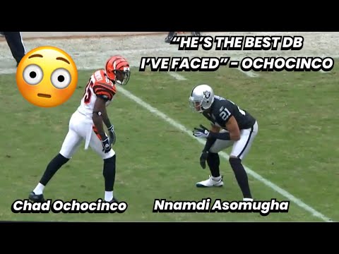 Chad Ochocinco Vs Nnamdi Asomugha 🤬 HE PRESSED OCHOCINCO! 😳 (WR vs CB) 2009