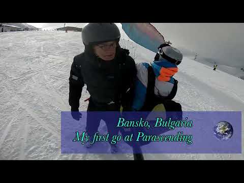 Winter Paragliding at Bansko