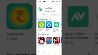 new loan app !! Lend mall instant personal loan 2021 | fast approval instant money | few minutes