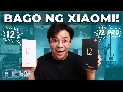 BAGONG PHONES (JUSKO ANGGANDA)!!! Xiaomi 12 & 12 Pro Unboxing & First Impressions (TAGALOG)!