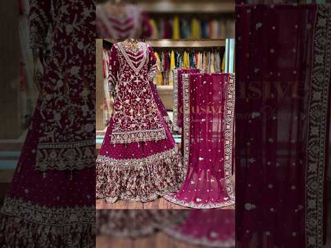 beautiful pink color lehenga design/ #pink #stylish #fancy #2024shorts #2024 #lehenga #youtubeshorts