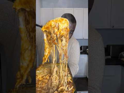 Viral Baked Spaghetti #shorts #recipe