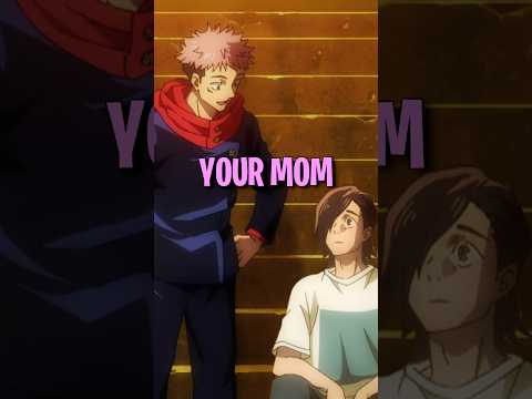 Yuji Dates Junpei’s MOM!?😏💀 | Jujutsu Kaisen Abridged #shorts