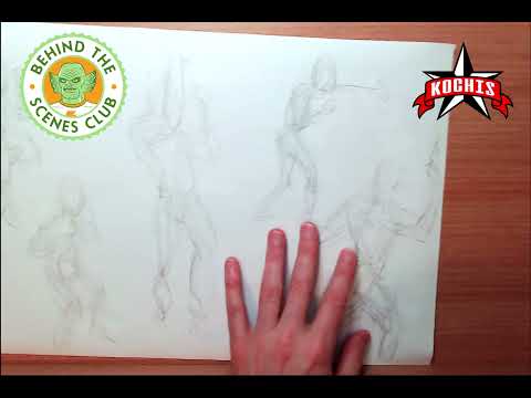 1 minute Gesture Drawings