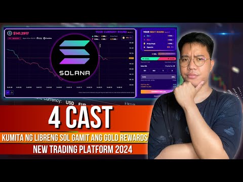 4CAST - Play, Win & Earn Free Solana Crypto Using in-Game Gold Rewards | Follow Steps & Tutorial