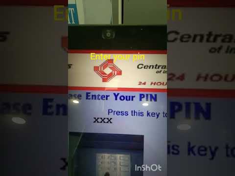 How to get mini statement in central bank of india Atm machine