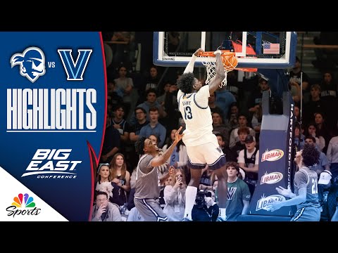 Seton Hall vs. Villanova | COLLEGE BASKETBALL HIGHLIGHTS | 12/17/24 | NBC Sports