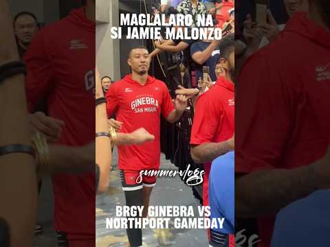 Jaime Malonzo is back #pba #brgyginebra #jamiemalonzo #basketball #pbalivetoday #pbalive #shorts