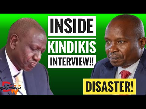 RUTO PANICS AS KINDIKI IS CORNERED BADLY BY MEDIA IN TENSE INTERVIEW!