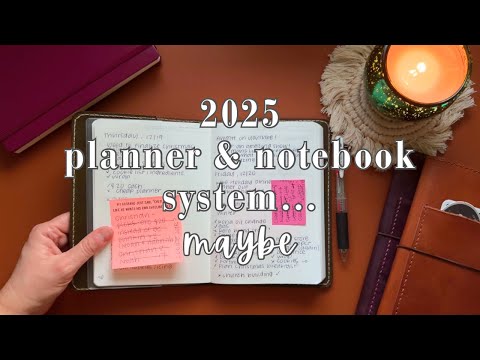 2025 Planner & Notebook System (maybe?)