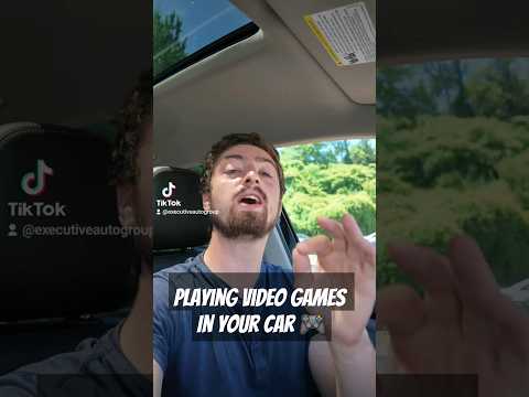 How To Play Video Games In Your Car #videogames #car #viral #cartok #games #screen #family