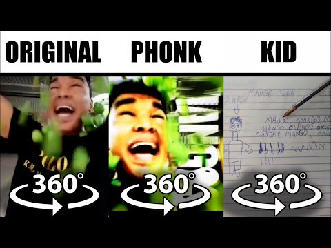 360° VR Mangos Mangos Original vs Phonk vs Kid Version