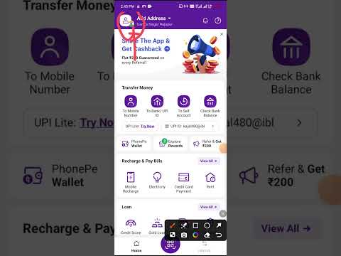 Phonepe hindi language kaise karen