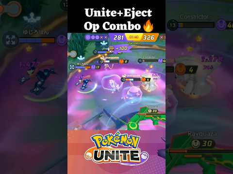 Espeon Unite + Eject Op Combo 💥|| Pokemon unite