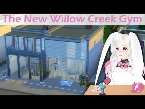 Sims 4 Willow Creek Gym Makeover!