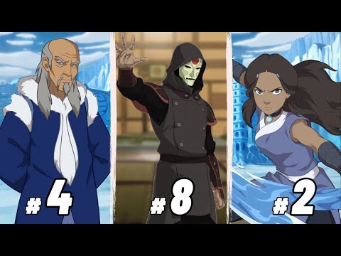 Ranking the Most Powerful Waterbenders in Avatar