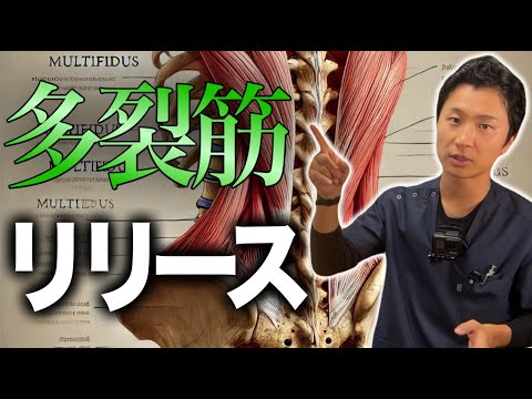 【誰でも出来る】多裂筋リリースから運動学習！