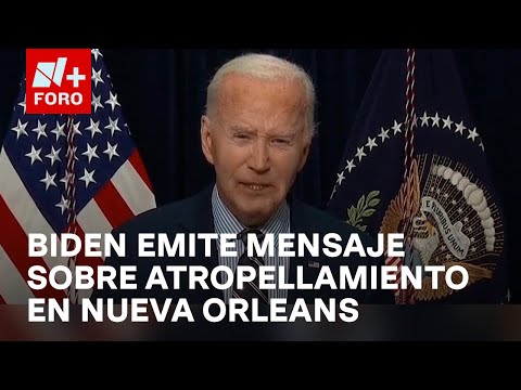 Joe Biden señala que atacante de Nueva Orleans se inspiró en ISIS - Las Noticias