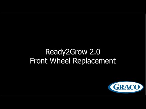 Graco® Ready2Grow2.0 Front Wheel Removal