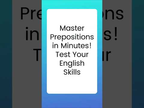 Test Your Grammar: 5 Essential Preposition MCQs for Exam Prep by Nisha Classes! HTET, CTET, REET