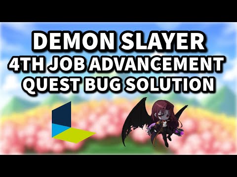 MapleStory Demon Slayer 4th Job Advancement Quest Bug Solution