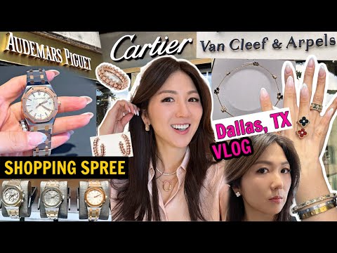 DALLAS SHOPPING SPREE AT CARTIER, VAN CLEEF & ARPELS AND Ademars Piguet | CHARIS IN TEXAS 2