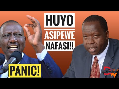 KENYA KWANZA PANIC AND TAKE MATIANGI TO COURT AHEAD OF NATIONWIDE TOUR!!